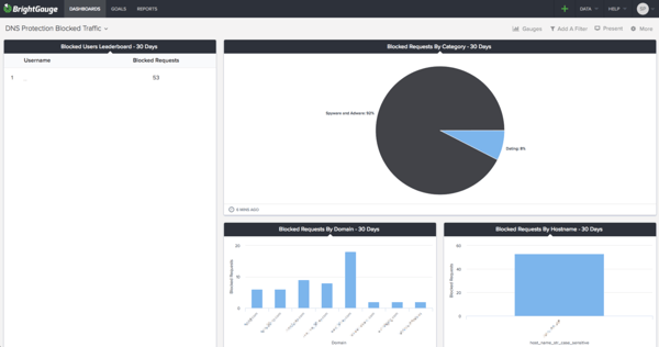 Webroot DNS Dashboard 2