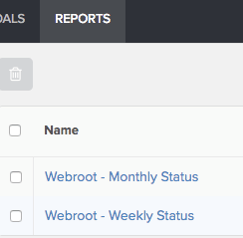 Webroot repots