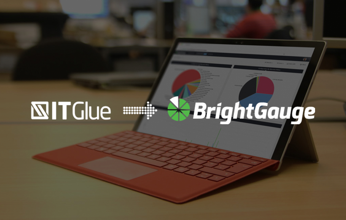 BrightGauge Announces New Integration with IT Glue